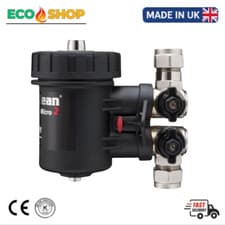 Image of MagnaClean Central Heating Magnetic System Boiler Filter AFM-08 22mm Ball Valves