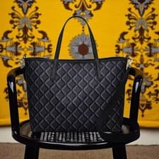 Image of Radley Of London Southwell Gardens Geo Open Top Grab Shoulder Bag 110295