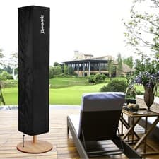 Image of Rainberg Parasol Waterproof Protector, Heavy Duty Garden Umbrella Fabric Cover