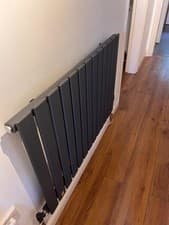 Image of Antracite Radiator Single Panel size of radiator 920mm brand new