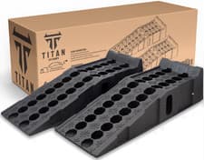 Image of TITAN RAMPS HEAVY DUTY 8 TON GVW LOW CLEARANCE VEHICLE CAR VAN RAMPS (PAIR)