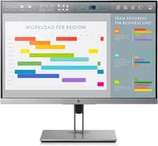 Image of HP E243i EliteDisplay 23.8" Monitor FHD IPS LED Backlit LCD Screen VGA DP USB