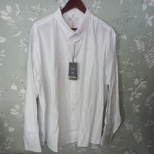 Image of M&S Men’s Ultimate 360 Flex Long Sleeved Shirt, cool comfort stretch size 4XL