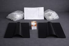 Image of FROSTED GLASS PENDANT LIGHT FIXTURE-P-506-1CH-Black