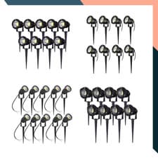 Image of LED Garden Spike Light Outdoor IP65 COB Lawn Spotlight 5W 10W 15W