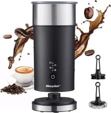 Image of Morpilot Milk Frother 4 in 1 Electric, 240Ml, Milk Steamer, Latte, Foam MMF-827