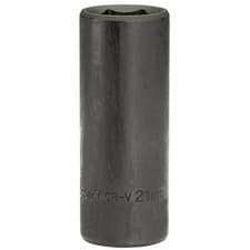 Image of Draper 14104 Expert HI-TORQ® Deep Impact Socket 1/2" Drive 21mm