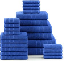 Image of Luxury 100% Egyptian Cotton 600GSM Towels Super Soft Face Hand Jumbo Bath Sheets