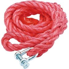 Image of Draper Tow Rope With Warning Flag High Visibility Polypropylene 4000kg