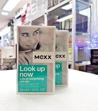 Image of 2 x Mexx Look Up Now Man - Eau De Toilette 50ml Spray - NEW & BOXED - For Him