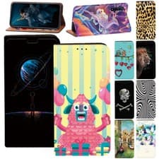 Image of PU Leather Phone Wallet Stand Cover Case Fit Nokia C01 PLUS/C21/C2/C32/G42 5G