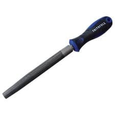 Image of Faithfull Handled Half-Round Second Cut Engineers File 150mm (6in)