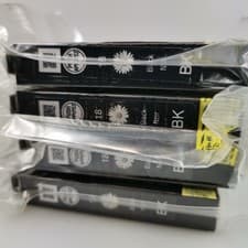 Image of 4 Pack - GENUINE EPSON 18 Black cartridge ORIGINAL C13T18014012 DAISY
