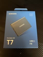 Image of Samsung T7 1TB Portable SSD - GREY NEW SEALED