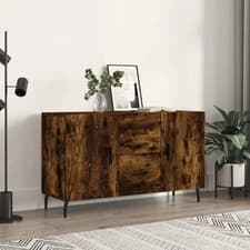 Image of Sideboard Storage Cupboard Cabinet Buffet Highboard with Doors & Drawers Unit