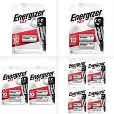 Image of Energizer CR123 CR123A 123 3V Lithium Power Photo Battery Long Expiry Date UK