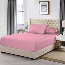 Image of Extra Deep Fitted Sheet 16''/40cm Egyptian Cotton Single 4FT Double King Super K