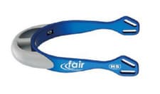 Image of Sprenger FairRider Spurs Aluminium 20mm Neck Thick Rounded Contact 47611/12/13