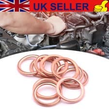 Image of 50x Oil Drain Plug Gasket N0138157 For Ford VW Audi Suzuki Mercedes Vauxhall