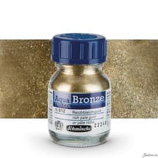 Image of Schmincke Aqua Bronze Powder Metallic 20ml Rich Pale Gold For Watercolour Hig...