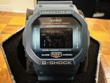 Image of Casio G-Shock DW-5600CC 3229 Blue Digital Watch Brand New With Tin(m/e)