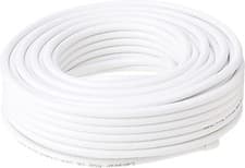 Image of Labgear Coax Cable 25m RG6 White, 27600FW25 Aerial & Satellite Cable Coaxial