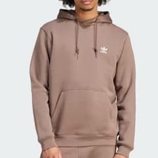 Image of adidas Originals Trefoil Essential Hoodie Brown M L XL IR7786
