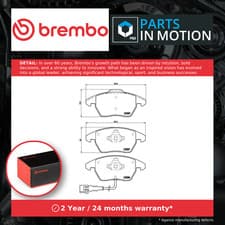 Image of Brake Pads Set Front P85075 Brembo 1K0698151 1K0698151C 1K0698151E 3C0698151 New