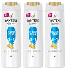 Image of Pantene Active Pro-V Classic Clean 3 In 1 Shampoo 600ml