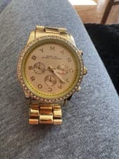 Image of Marc Jacobs Rose Gold Tone Wristwatch MBM3364