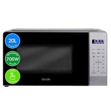 Image of Abode Silver Microwave Touch Control 700W 20L Digital 10 Power Levels AMT2012S