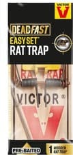 Image of Victor 20300402 Deadfast Easy Set Rat Trap, Wooden