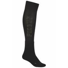 Image of Pikeur Sports 8710 Wool Knee Socks - Black/Night Blue - EU35-38/EU39-41