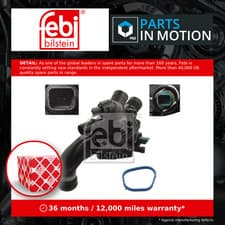 Image of Coolant Thermostat fits MINI 11518613803 11537534521 11538699290 Febi Quality