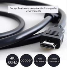Image of HDMI CABLE 2.0 HIGH SPEED With Ethernet LEAD HD 4K 2160P 3D HDTV 1080P 2160P AV