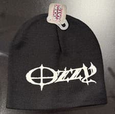 Image of Men's Ozzy Osbourne Logo Beanie Black