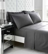 Image of Luxury 100% Egyptian Cotton Fitted , Flat Sheets 200 Thread Count All Sizes