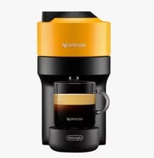 Image of Nespresso Coffee Pod Machine Vertuo Pop by DeLonghi Mango C Grade