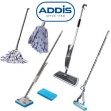 Image of Addis Superdry Plus Spray Flat Cloth Mop Refill Sponge Hard Floor Cleaning Home