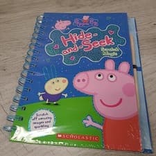 Image of Peppa Pig Hide-And-Seek Scratch Magic Book BRAND NEW SEALED Scholastic 
