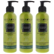 Image of Regrowz Thickening Shampoo Restores Appearance Healthy Hair 225ml For Unisex X 3