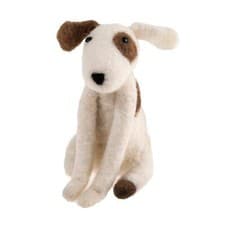 Image of Trimits Needle Felting Kit Ð Dog, 9x11.5cm, Includes Wool, Needle, Polystyrene S