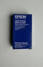 Image of Epson ERC-23 B/R Ribbon Cartridge, Black/Red C43S015362