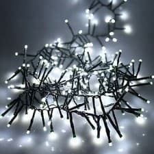 Image of 2000 LED Cluster Lights 26m Christmas Lighting Indoor Outdoor Memory Timer