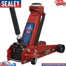 Image of Sealey 3000CXD Trolley Jack 3 tonne Standard Chassis Heavy Duty Car Van