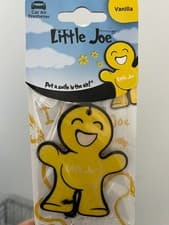 Image of Little Joe - Paper Car Air Freshener - Yellow Vanilla Scent bundle
