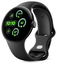 Image of Google Pixel Watch 3 45mm 4G LTE + Bluetooth®/Wi-Fi BNIB Obsidian Black