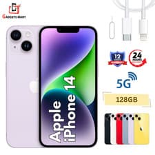 Image of Apple iPhone 14 128GB 5G Unlocked Excellent Brand New Condition phone All Colors