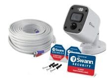 Image of Swann PRO-4KMQB 4K Enforcer Bullet CCTV Camera Flash Siren Audio DVR 5680 x 1
