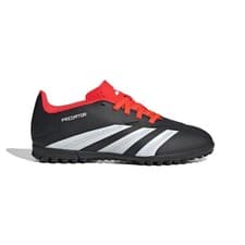Image of Junior adidas Predator Club Turf Black/White/Red Footy Trainers IG5437 RRP£49.99